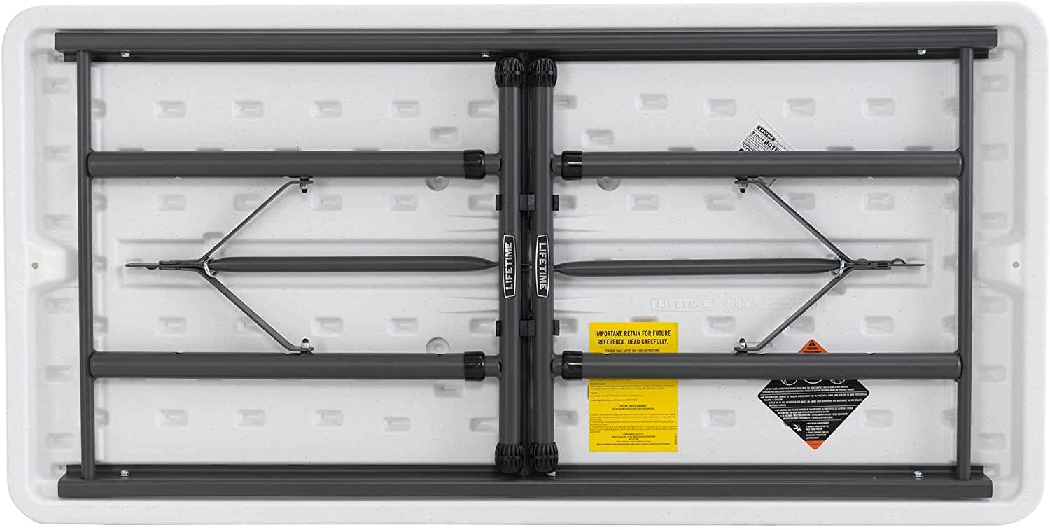 Plastic Table with Adjustable Height (4' by 24")