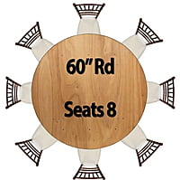 60" Round Table