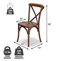 Vineyard Estate Cross Back Chair