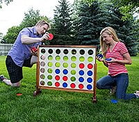 Outdoor Connect 4 Game