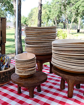 Bamboo Dessert Plates (20)