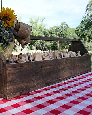 Rolled Wood Cutlery (12)