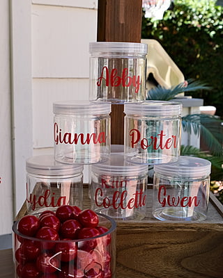 Customized Candy Jars