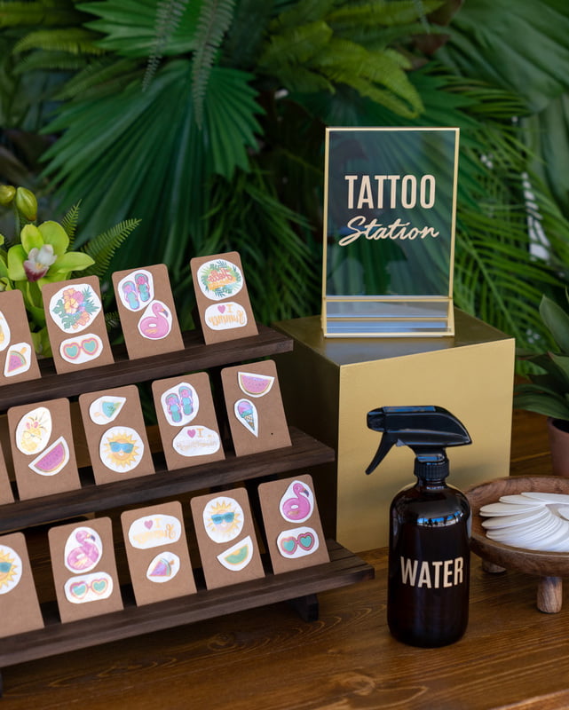 Activity: Pool Party Tattoo Station