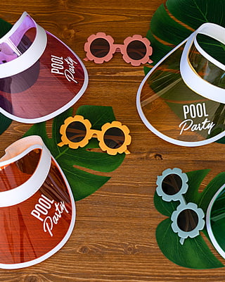Pool Party Sun Visors