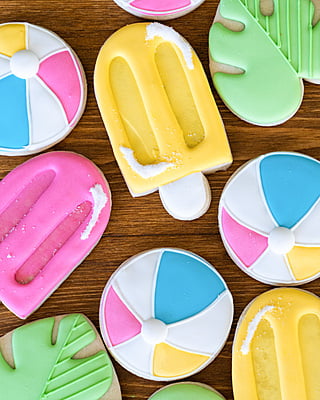 Gift: Pool Party Cookies (1 dozen assortment)
