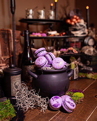 Halloween Macarons (1 dozen)