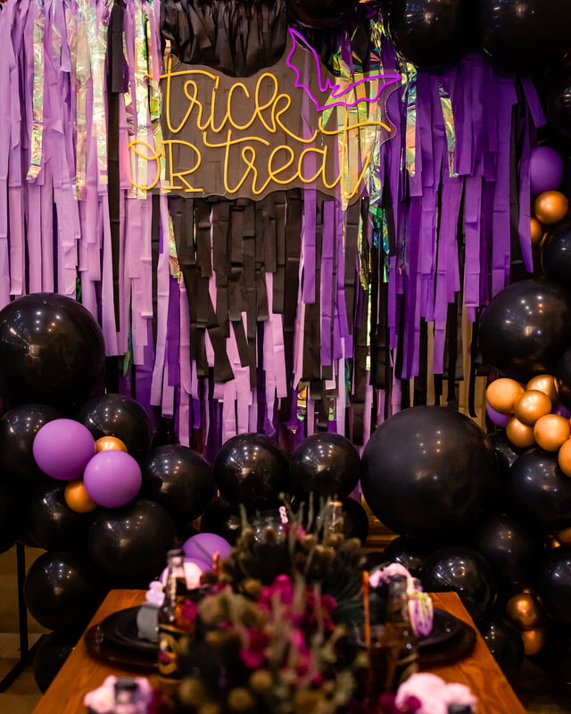 Trick or Treat Backdrop Trick or Treat Backdrop